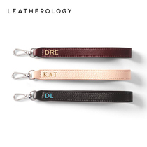 Leatherology Leather Handbag Wristband Single Hook Custom Belt Detachable Ladies Clutch Bag Strap