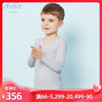 Counter love children milk no trace girl boy warm long sleeve top AK272T51