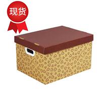 There are hand buckle paper box storage office storage box empty box household large capacity thickened cover m moving