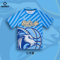 Twelve Zodiac the new Childrens Short - sleeved T - shirt in summer 2023 - tide basketball sports casual coat 12 tides
