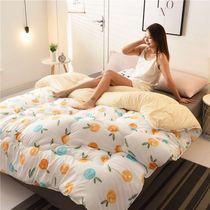 New super thick quilt winter cover autumn and winter life thick autumn double couple silk cotton quilt college students