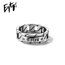 Eytys designer brand couple ring men and women original personality Tide brand ring hip hop link ring