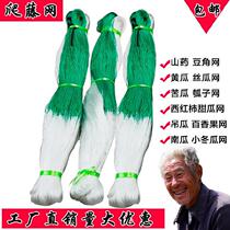 Verhand melon yard Vegetable Climbing Mesh Grid Tomatoes Rosehips Vine plant Climbing Vine Net Minima Macaque Gooseberry Traction Rack