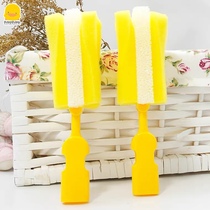 Yellow Duckling Baby Milk Bottle Brushed Head 2 Loading Combined Milk Bottle Brush Replacement Fitting 830205 Water Glass Brush