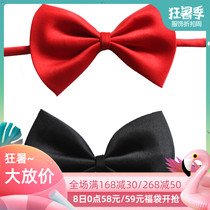 Child collar boy baby flower childlike handsome collar with adjustable bow tie knot