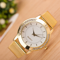 Luxury wrist Watch Crystal Silver Watches for Women Clocks