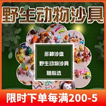 Psychological sand table sand sand animals wild animals birds aquatic animals sand table game ornaments psychological counseling