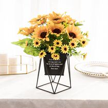 Flower Living Room Fake Flower Tea Table Furnishing on both sides of the discharge view cabinet The real decoration flowers the new listing thermal rm