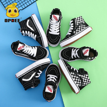 Children sails shoes 2021 Spring and autumn models Han version Classic boy girl shoes Stripe casual Soft bottom CUHK Scout shoes