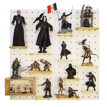 (Cézanne)Hand-made model display rack Doll storage rack Wall wooden hole board display rack