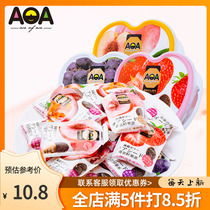 AOA Konjac Chia Seed Jelly Pudding Net Red Leisure Office Snack Snack Bag 350g Mixed Flavors