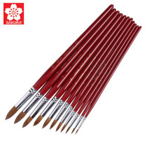 sakura cherry blossom horse hair watercolor pen 278 round head water chalk National brush 271 flat head brush