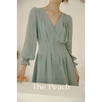 MICHELLYMO fairy air elegant husband chiffon skin white dress