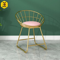 Net red ins makeup chair vanity stool bedroom home Modern simple economy chair nail salon chair