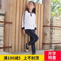 Guangzhou Haizhu District Public Primary School Uniform Spring and Autumn Kindergarten Garden Clothing Pure Cotton Childrens Day Performance Clothing