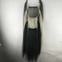 Opera props beard Peking Opera flower face old mouth drama yak hair black and white Henan opera Cang Sanliu three locks of beards