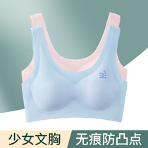 Fendanni Summer Girl Development Girl Underwear Big Child Vest First Senior high school Student 13-Year-Old Girl Bra