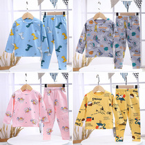 2020 Autumn new children cotton lycra set for boys and girls autumn clothes autumn pants baby long sleeve underwear two-piece set