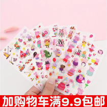 Social People Little Pigs and Paper Stickers Students Children Cartoon Handbooks Diary Album DIY Decorative Sticker 6 sheets of entry