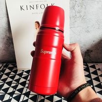 Thermos cup women with lid can drink water high-end business mens portable leak-proof new Supreme tide brand water cup