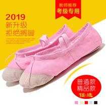 Dance shoes Womens soft soles children adult practice shoes student body cat claw shoes 22-45 yards girl ballet shoes