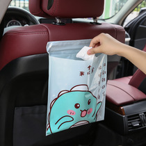 Put in the car with a small garbage bag desk hanging bag onboard portable trash can the special garbage deity in the car