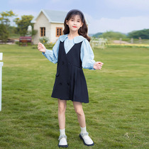 UK next sara girls dress 2022 spring new child Han version of the girl princess dress