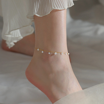 S925 Pure Silver Accessories Foot Chain Women 2021 New Wave Advanced Sensual Summer Sexy Grown-up Foot Chain Foot Ring Foot Ornament Foot Accessories
