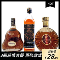 Wine cabinet decoration decoration foreign wine bottle high-end imported simulation red wine empty bottle fake wine props model room decoration package