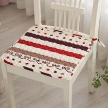 Cushion chair student Four Seasons universal chair cushion butt mat dining chair cushion office sedentary chair strap thin strap
