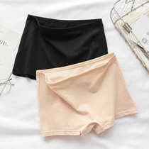 Black flat panties girl meat puppy girl meat pupil safety pants anti-walking shorts