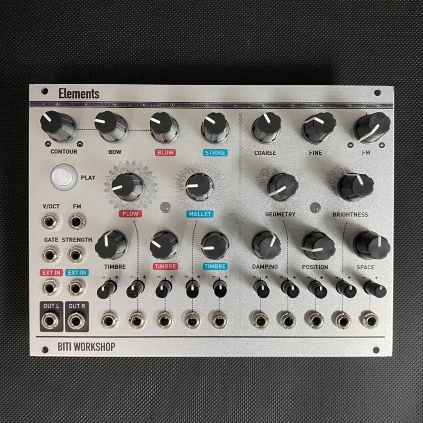 mutable-instruments Elements module synthesizer cloned eurorack