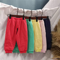 Money clearance 29 special second kill 5 9 baby children Spring and Autumn thin cotton trousers cotton crotch trousers