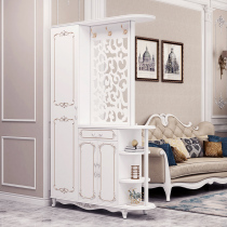 European Hall Cabinet xuan guan ju home partition cabinet jian ting ju shoe cabinet ke ting ju shuang mian ju ping feng ju