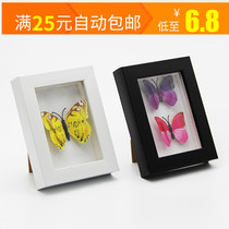  Hollow photo frame specimen frame Nail template photo frame three-dimensional picture frame Handmade DIY handmade frame crafts photos
