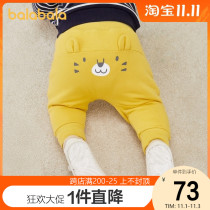 Balabala baby pants men 2020 new baby Autumn Winter trousers women casual pants sports pants thick warm