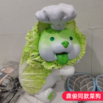 Gong Junthe same chef dish dog Noan vegetable elf hand birthday 520 gift model animation ordai blind box