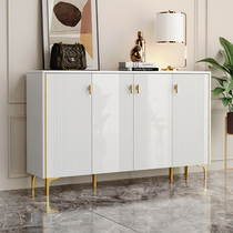 Light luxury shoe cabinet home door paint porch cabinet large capacity simple modern door Hall balcony storage locker