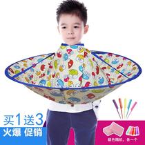 Summer styling pruning haircut cloak Children Baby Universal boys and girls full moon girdling student hairstylist