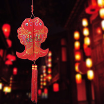 Chinese knot pendant Pisces year more than the living room small large hanging fish New House Spring Festival string decoration pure handmade