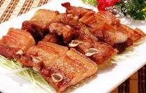 Haishan bone pork chops frozen semi-finished dishes carbon barbecue fried 400g New Years Eve rice New Years Eve rice