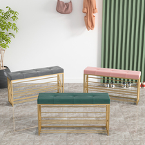 Inbound shoe stool household doorway soft bag cushion creative luxury bedstool shoe stool changing shoe stool