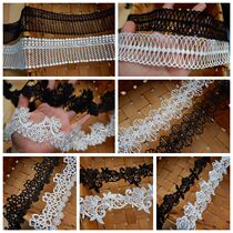 Export clothing polyester flower lace lace accessories accessories wedding dress collar sleeve decoration necklace material