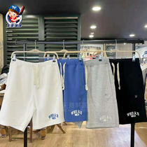 South Korea Direct Post WHOAU2021 new men and women with the same sport shorts Jane about 100 hitch 50% pant pants