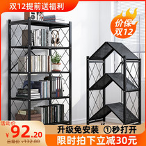 Kitchen shelf without installing folding floor multi-layer multi-function pan frame microwave oven storage holder