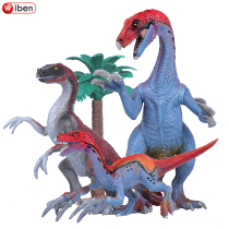 Jurassic Sickle Dragon simulation solid large dinosaur toy Animal model Boy birthday gift