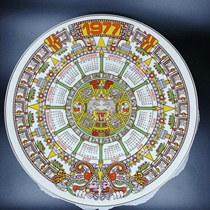 Spot UK Wedgwood 1977s edition of the 1977 edition of the Plate Decorated Sitting Tray