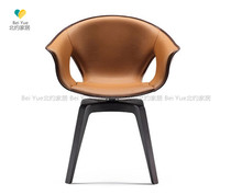 NATO light luxury art simple ginger chair comfortable dining chair restaurant study studio studio single sofa chair