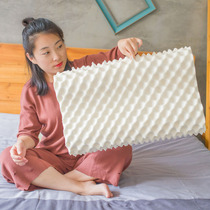 Wooden fish house]Thai rubber pillow latex systems Dunlop latex pillow massage adult