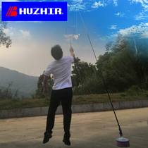 Huizier single badminton trainer A person hit with a line rebound automatically returns to self-practice singles sparring